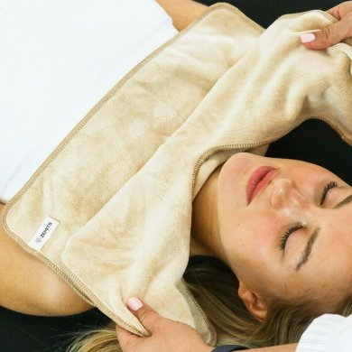 SkinPerfect Luxury Spa Facial Towel Ivory Color, set of 10 pcs