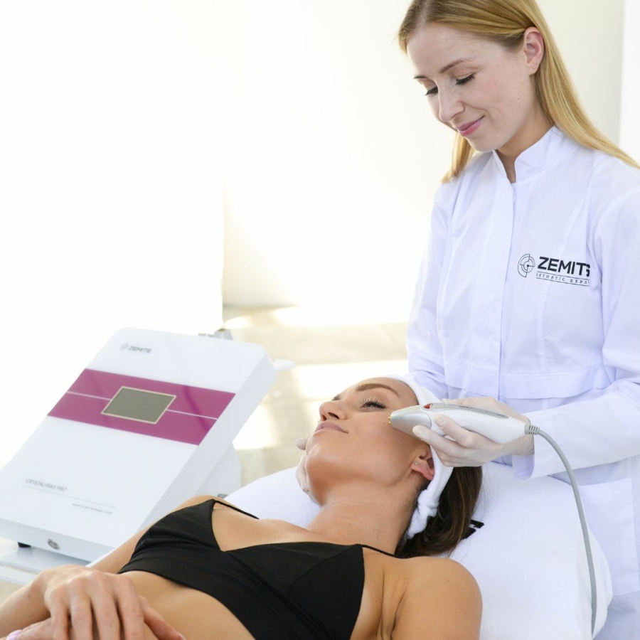 No-Needle Fractional RF: Precision Dermal Targeting- No Volume Loss