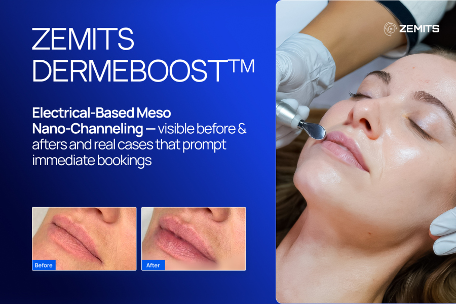Zemits DermeBoost™: Electrical-Based Meso Nano-Channeling — visible before & afters and real cases that prompt immediate bookings