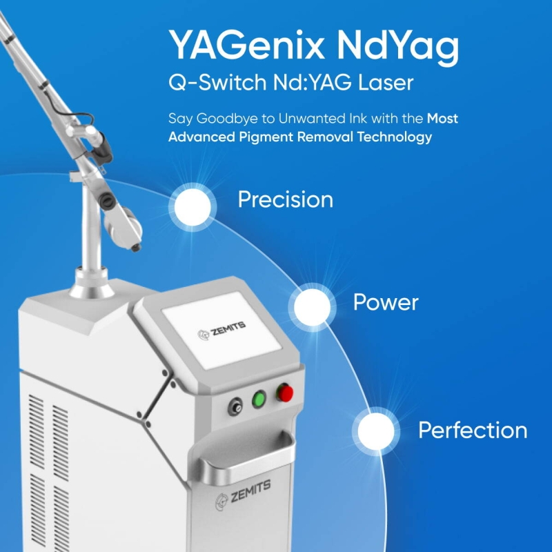 Zemits YAGenix Q-Switch Nd: YAG Laser 1064nm/532nm FOR SALE