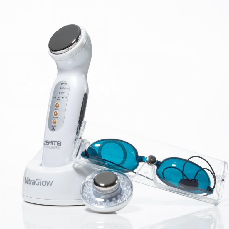Zemits UltraGlow Revitalizing System Ultrasound & LED Light