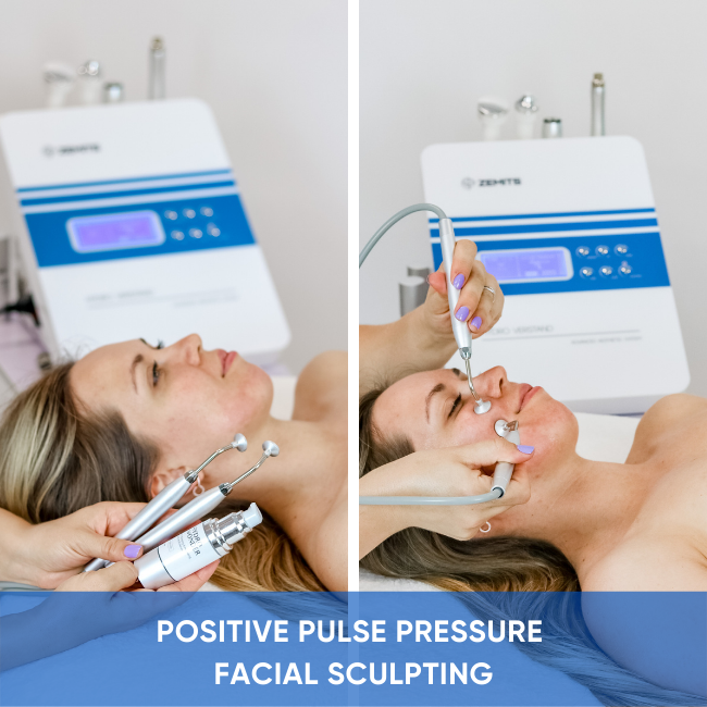 Positive Pulse Pressure Facial Sculpting
