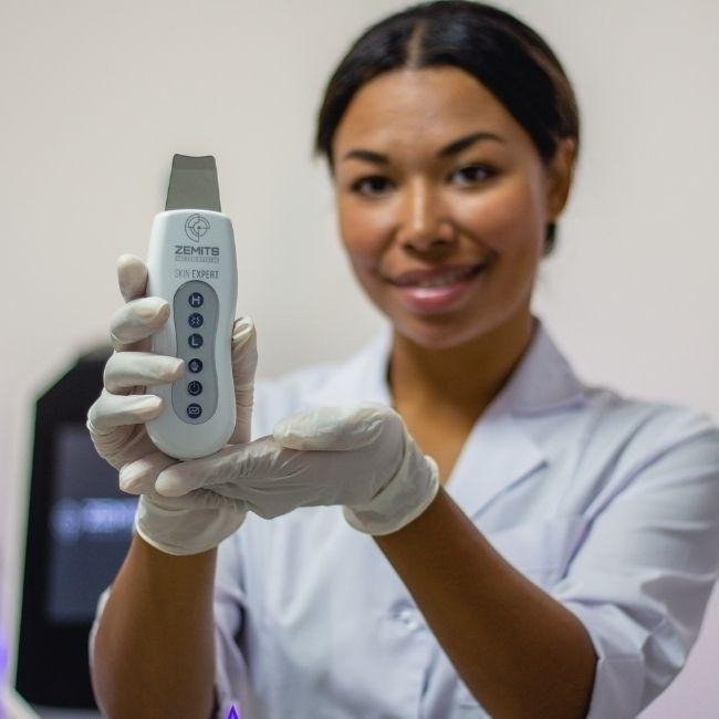 What results can I expect from Zemits Skin Expert?