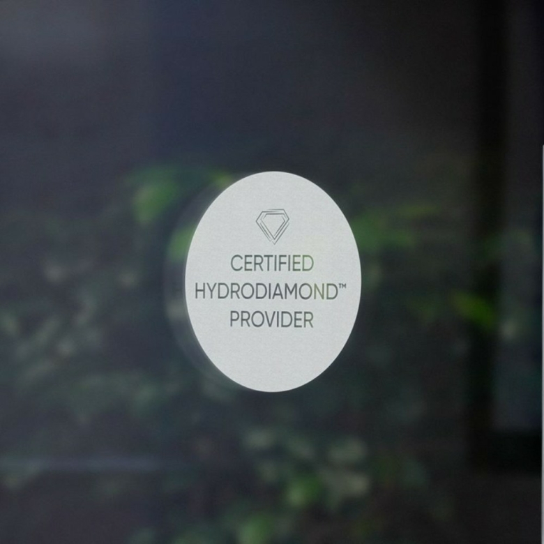 Window Sticker for HydroDiamond Marketing 2