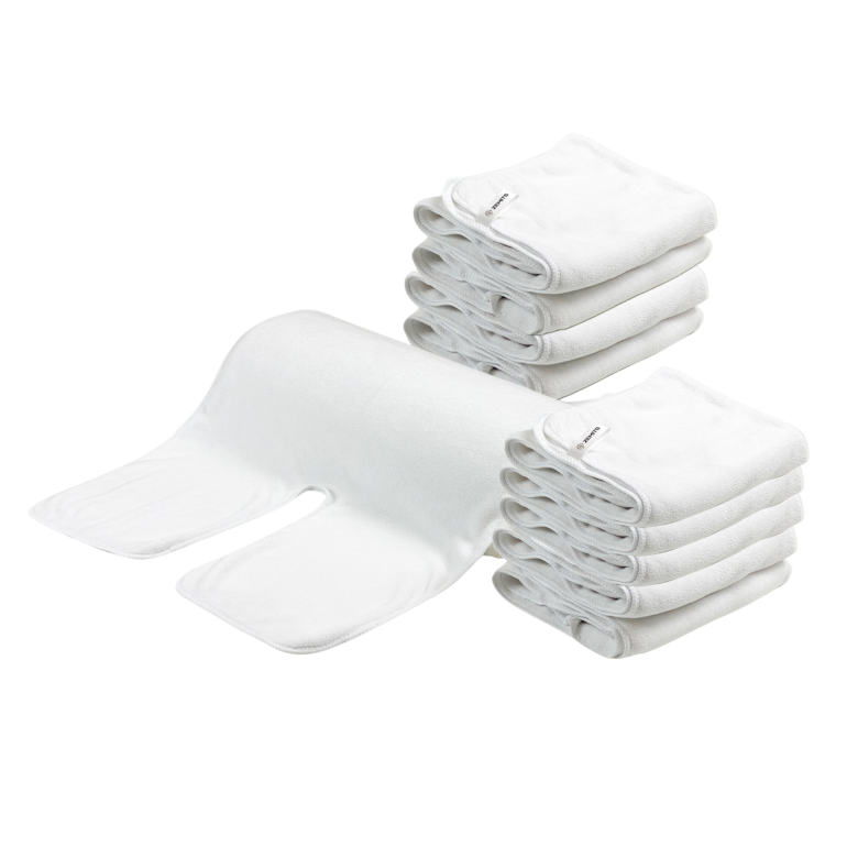 SkinPerfect Luxury Spa Facial Towel White Color, set of 10 pcs 1