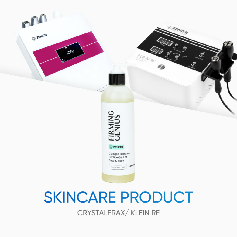 Skincare set Zemits CrystalFrax/Klein RF 1