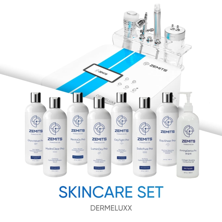 Zemits DermeLuxx PRO Skincare Kit  1