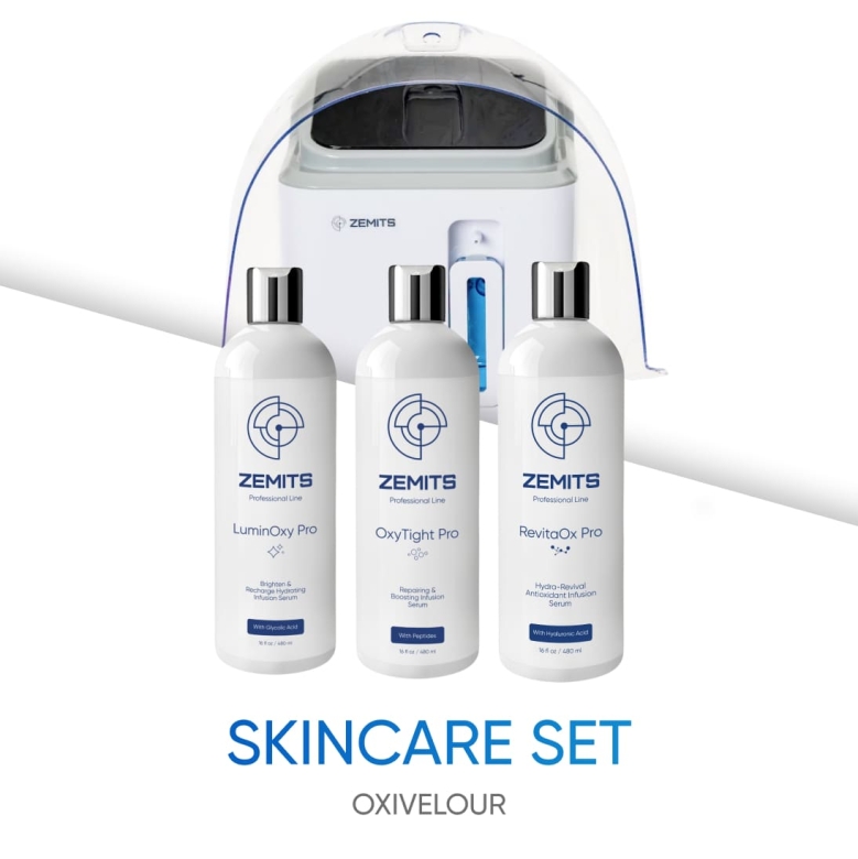 Skincare set Zemits OxiVelour 1