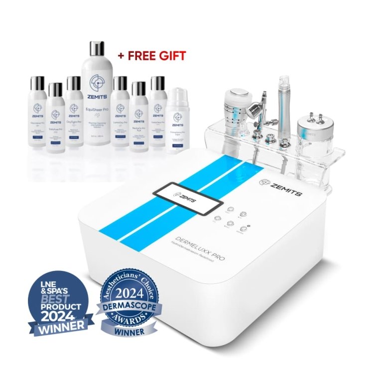 Zemits DermeLuxx PRO Award-Winning HydroDiamond™ System 1