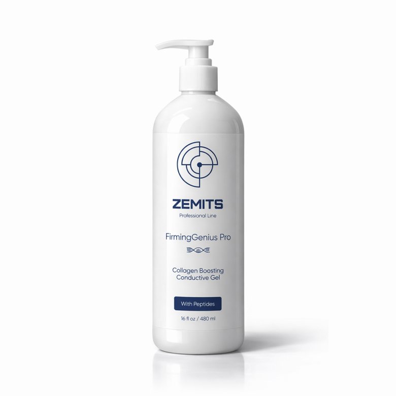 Zemits FirmingGenius Pro Pro Collagen Boosting Conductive Gel with Peptides, 16 fl oz 1