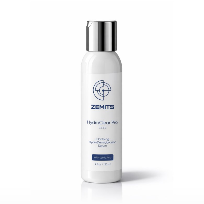 Zemits HydroClear Pro Clarifying HydroDermabrasion Serum with Lactic Acid, 4 fl oz 1