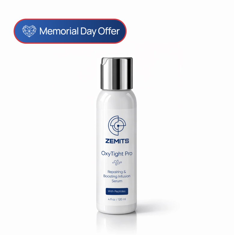 Zemits OxyTight Pro Repairing & Boosting Infusion Serum with Peptides, 4 fl oz 1