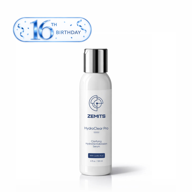 Zemits HydroClear Pro Clarifying HydroDermabrasion Serum with Lactic Acid, 4 fl oz 1