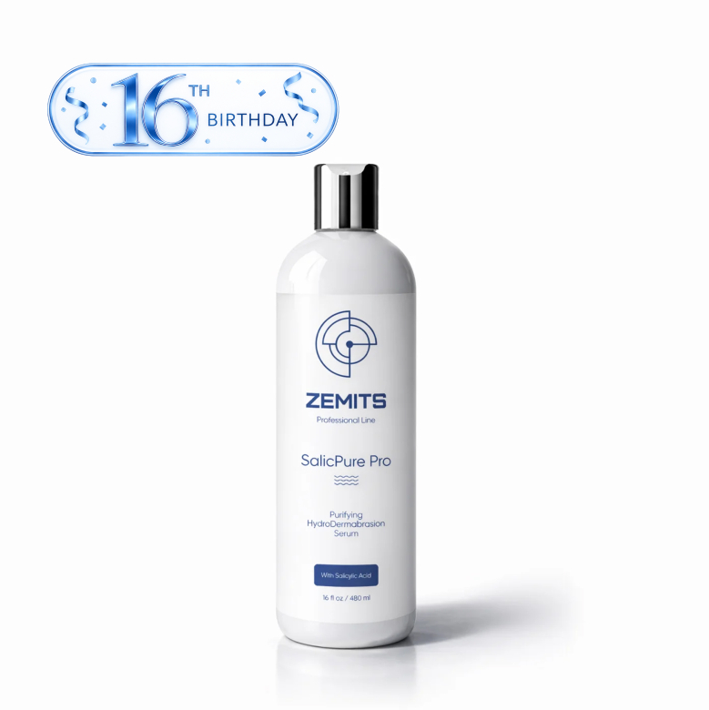Zemits SalicPure Pro HydroDermabrasion Serum with Salicylic Acid, 16 fl oz 1