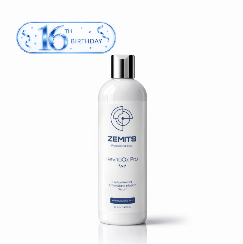 Zemits RevitaOx Pro Hydro-Revival Antioxidant Infusion Serum with Hyaluronic Acid, 16 fl oz  1