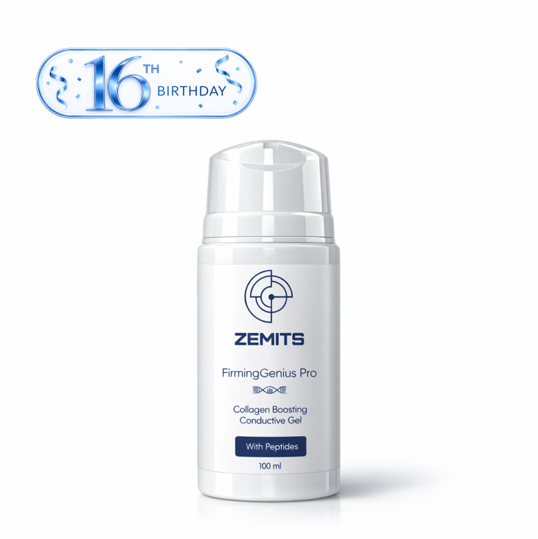 Zemits FirmingGenius Pro Collagen Boosting Conductive Gel with Peptides, 100 ml 1