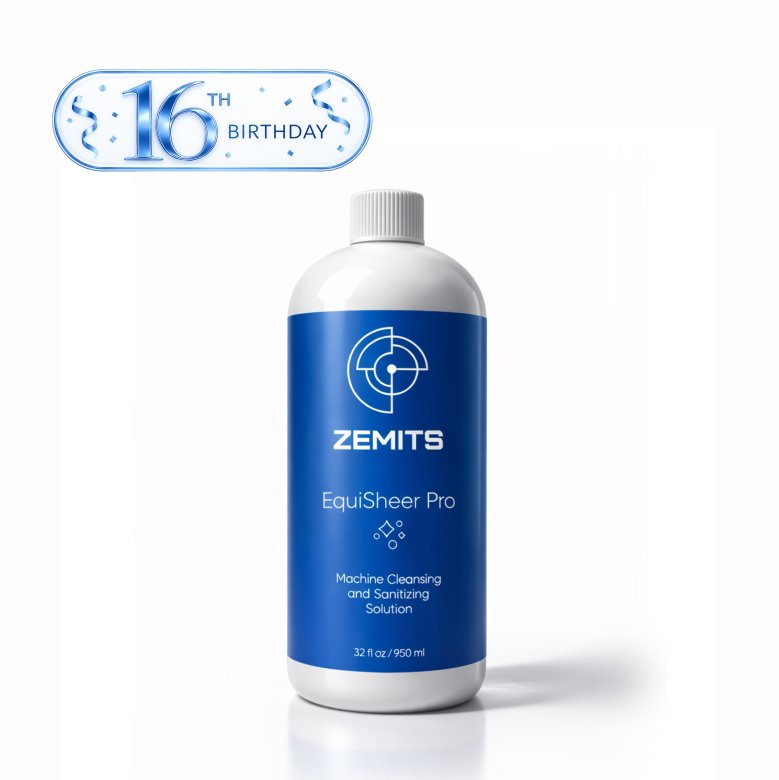 Zemits EquiSheer Pro Machine Cleansing and Sanitizing Solution, 32 fl oz 1