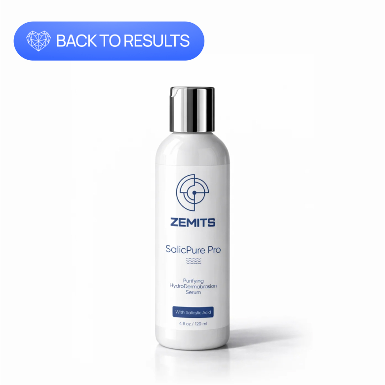 Zemits SalicPure Pro HydroDermabrasion Serum with Salicylic Acid 4 fl oz 1