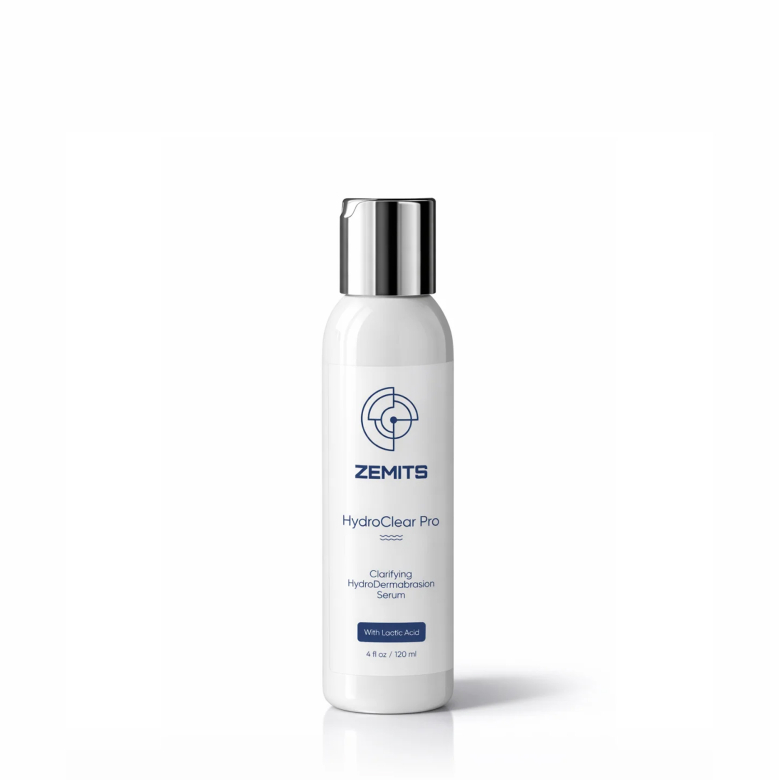 Zemits HydroClear Pro Clarifying HydroDermabrasion Serum with Lactic Acid, 4 fl oz 1