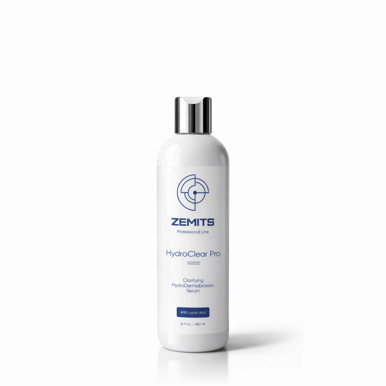 Zemits HydroClear Pro Clarifying HydroDermabrasion Serum with Lactic Acid, 16 fl oz 1