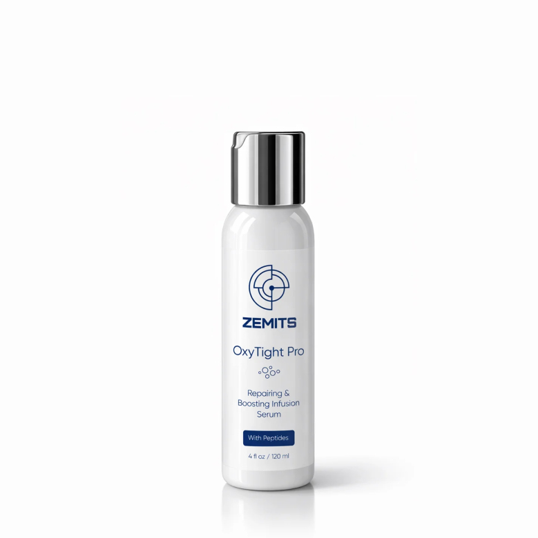 Zemits OxyTight Pro Repairing & Boosting Infusion Serum with Peptides, 4 fl oz 1