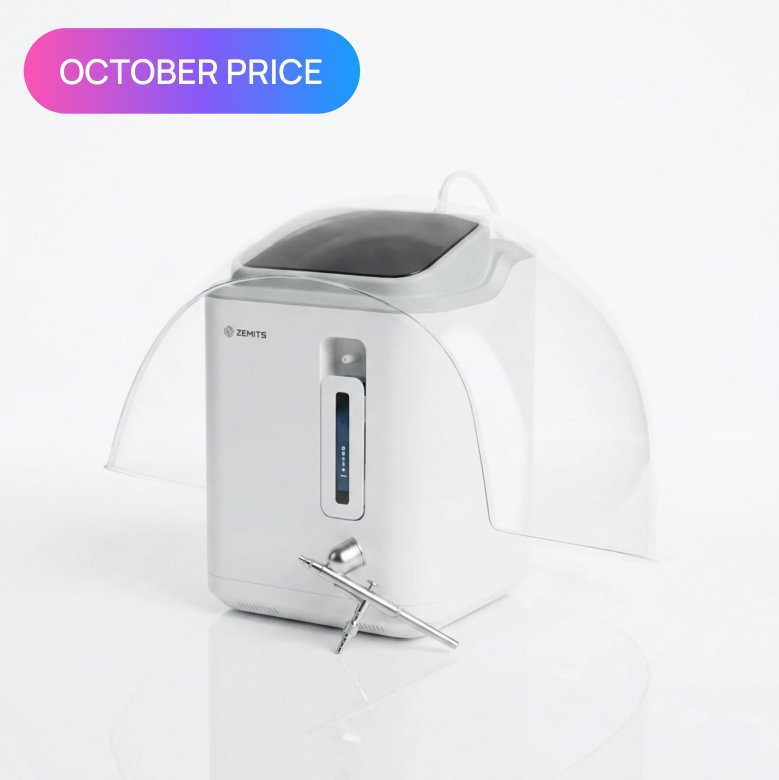 Zemits OxiVelour True OxyDome Facial System 1