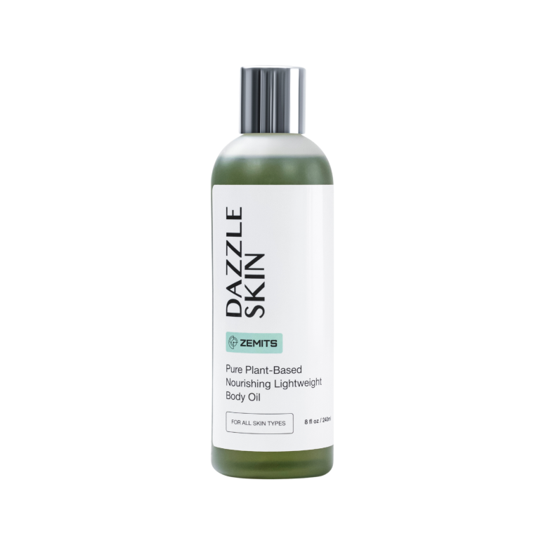 Zemits DazzleSkin Pure Plant-Based Nourishing Massage Oil, 8 fl oz 1