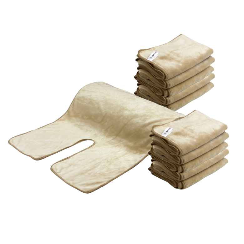 SkinPerfect Luxury Spa Facial Towel Ivory Color, set of 10 pcs 1