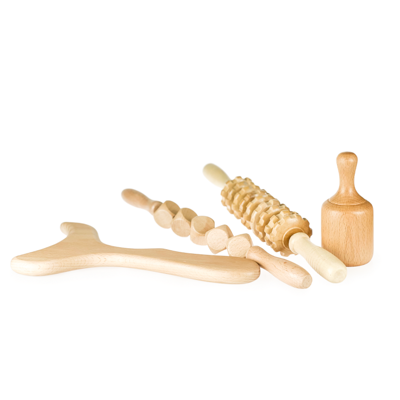 OOMNEX BelagiWood Maderotherapy Wood Massage Set 1