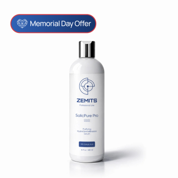 Zemits SalicPure Pro HydroDermabrasion Serum with Salicylic Acid, 16 fl oz