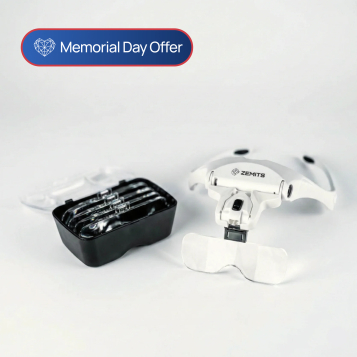 Zemits VividVizo Magnifier LED Head Attachment