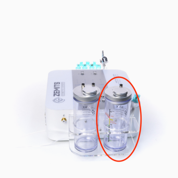 Hydro jar for treatment solution, A