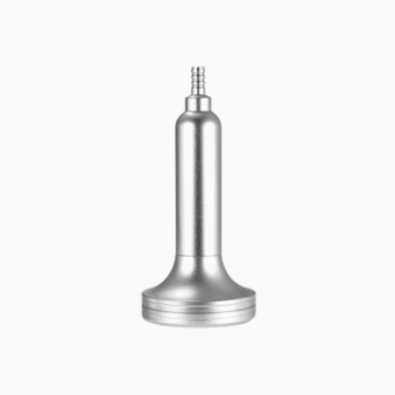 Metal rolling vacuum handpiece, medium size