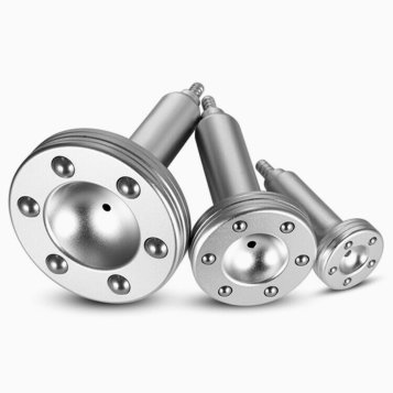 Set of Metal rolling vacuum handpiece