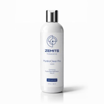 Zemits HydroClear Pro Clarifying HydroDermabrasion Serum with Lactic Acid, 16 fl oz