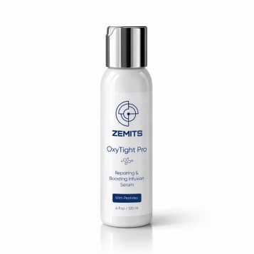 Zemits OxyTight Pro Repairing &amp; Boosting Infusion Serum with Peptides, 4 fl oz