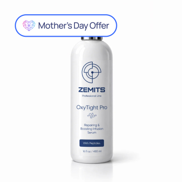 Zemits OxyTight Pro Repairing &amp; Boosting Infusion Serum with Peptides, 16 fl oz