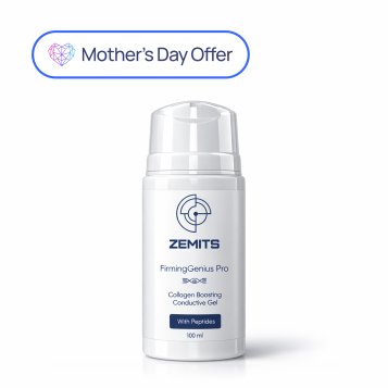 Zemits FirmingGenius Pro Collagen Boosting Conductive Gel with Peptides, 100 ml