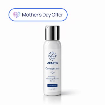 Zemits OxyTight Pro Repairing &amp; Boosting Infusion Serum with Peptides, 4 fl oz