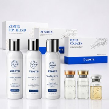 Zemits OxiVelour PRO Oxygen &amp; Meso Starter Serum Pack