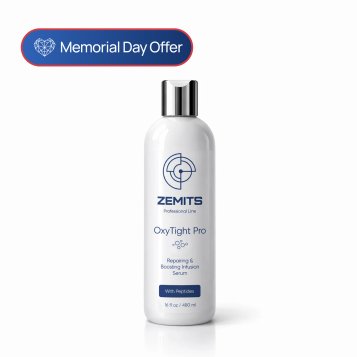 Zemits OxyTight Pro Repairing &amp; Boosting Infusion Serum with Peptides, 16 fl oz
