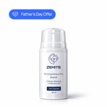Zemits FirmingGenius Pro Collagen Boosting Conductive Gel with Peptides, 100 ml