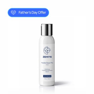 Zemits HydroClear Pro Clarifying HydroDermabrasion Serum with Lactic Acid, 4 fl oz