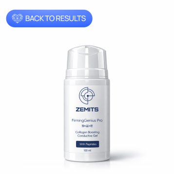 Zemits FirmingGenius Pro Collagen Boosting Conductive Gel with Peptides, 100 ml