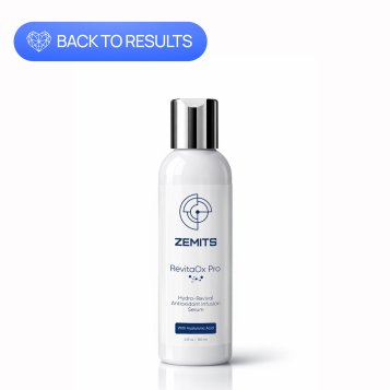 Zemits RevitaOx Pro Hydro-Revival Antioxidant Infusion Serum with Hyaluronic Acid, 4 fl oz