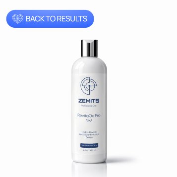 Zemits RevitaOx Pro Hydro-Revival Antioxidant Infusion Serum with Hyaluronic Acid, 16 fl oz 
