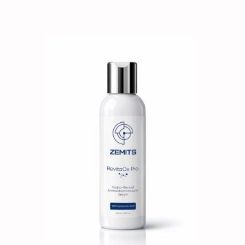 Zemits RevitaOx Pro Hydro-Revival Antioxidant Infusion Serum with Hyaluronic Acid, 4 fl oz