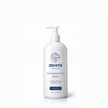 Zemits FirmingGenius Pro Collagen Boosting Conductive Gel with Peptides, 32 fl oz