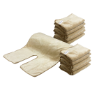 SkinPerfect Luxury Spa Facial Towel Ivory Color, set of 10 pcs 1 mini
