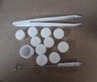 Tweezers and Foam Vacuum-Filter Set 1 mini